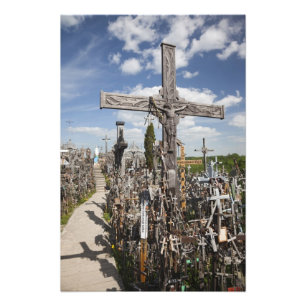 Lithuania, Central Lithuania, Siauliai, Hill 5 Photo Print