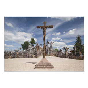 Lithuania, Central Lithuania, Siauliai, Hill 6 Photo Print