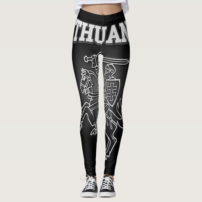 Lithuania Coat of Arms Leggings (Front)