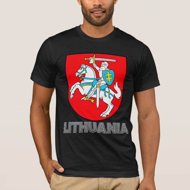 Lithuania Coat of Arms T-Shirt (Front)