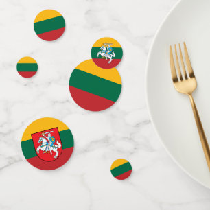 Lithuania Confetti, party, Lithuanian Flag Confetti