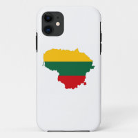 lithuania country flag map shape symbol