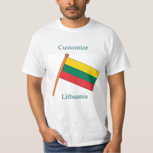 Lithuania Country Flag Thunder_Cove T-Shirt