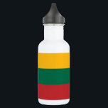 Lithuania Flag 532 Ml Water Bottle<br><div class="desc">Patriotic flag of Lithuania.</div>