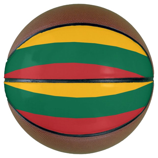 Lithuania Flag Basketball (Front)