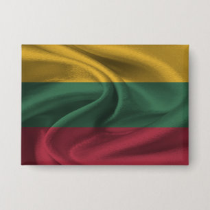 Lithuania Flag Button