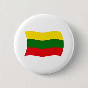 Lithuania Flag Button