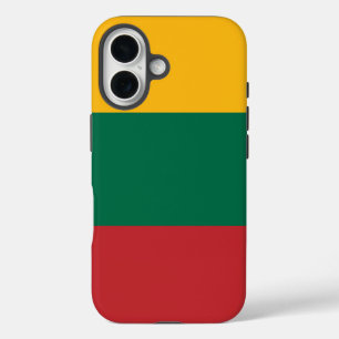 Lithuania Flag iPhone 16 Case