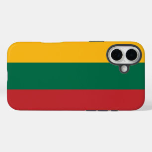 Lithuania Flag iPhone 16 Plus Case