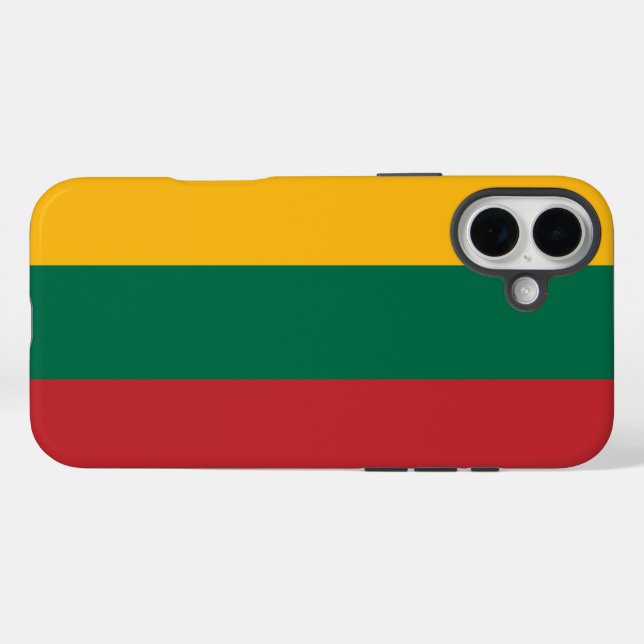 Lithuania Flag Case-Mate iPhone Case (Back (Horizontal))