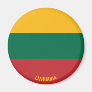 Lithuania Flag Charming Patriotic Magnet