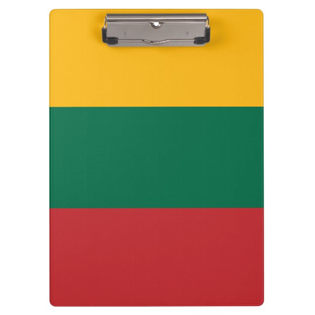 Lithuania flag clipboard (Front)