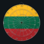 Lithuania Flag Dartboard<br><div class="desc">Lithuania Flag</div>
