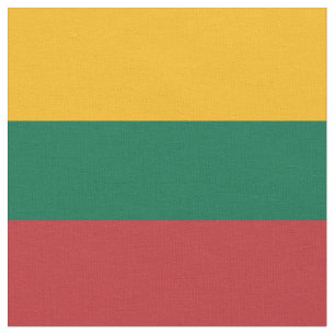 Lithuania flag fabric