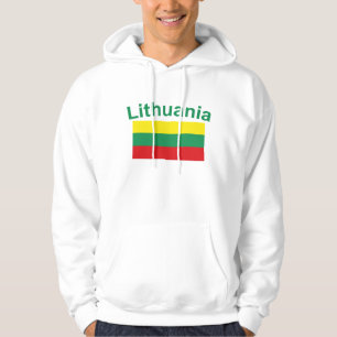 Lithuania Flag Hoodie
