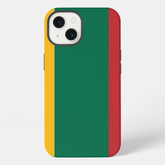 Lithuania Flag iPhone Case (Back)