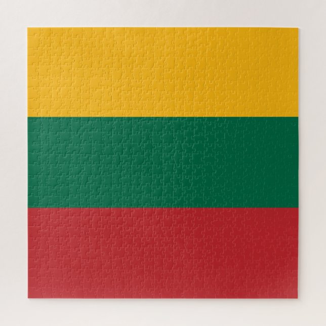 Lithuania Flag Jigsaw Puzzle (Vertical)