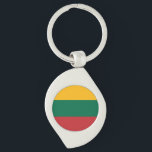 Lithuania Flag Key Ring<br><div class="desc">Lithuania Flag</div>