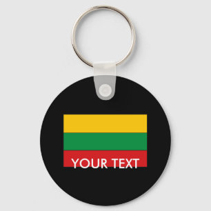 Lithuania Flag Key Ring
