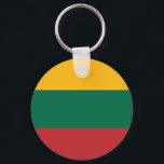 Lithuania Flag Key Ring<br><div class="desc">Lithuania Flag</div>