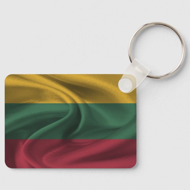 Lithuania Flag Keychain (Front)