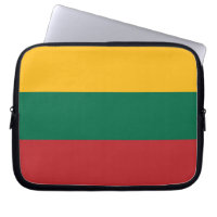 Lithuania Flag Laptop Sleeve