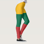 Lithuania Flag Leggings<br><div class="desc">Patriotic flag of Lithuania.</div>