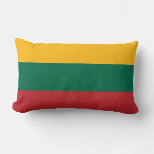 Lithuania Flag Lumbar Cushion