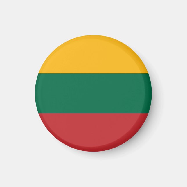 Lithuania flag magnet (Front)