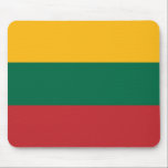 Lithuania Flag Mouse Pad<br><div class="desc">Patriotic flag of Lithuania.</div>