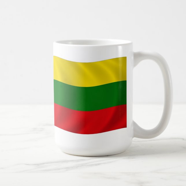 Lithuania Flag Mug (Right)