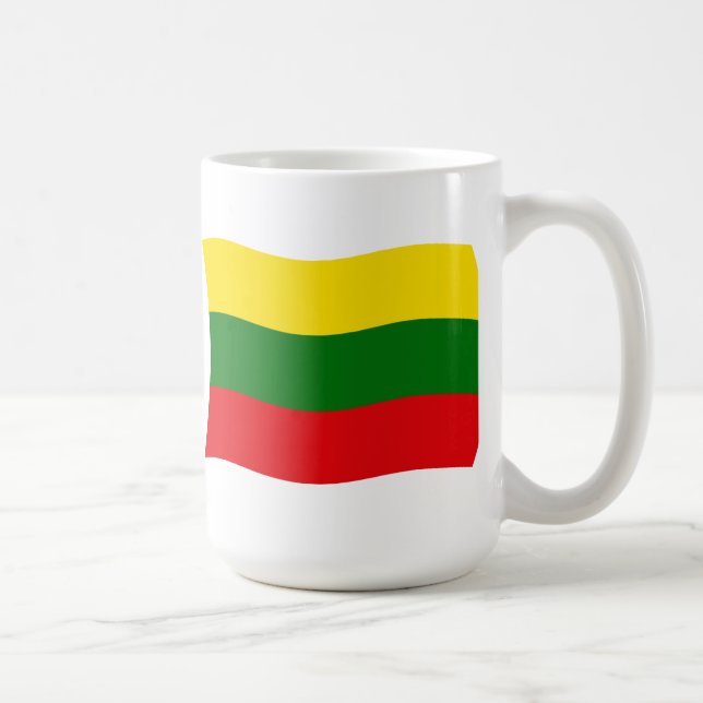 Lithuania Flag Mug (Right)