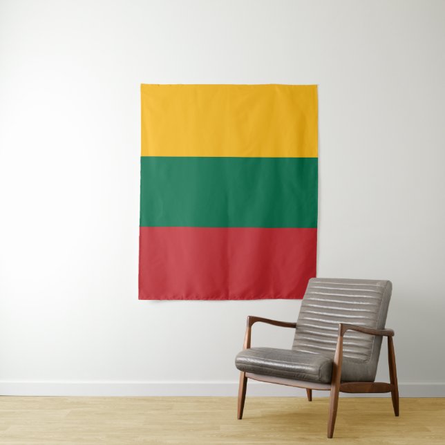Lithuania flag tapestry (In Situ)