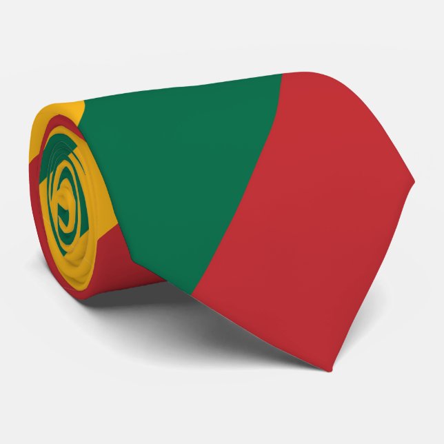 Lithuania Flag Tie (Rolled)