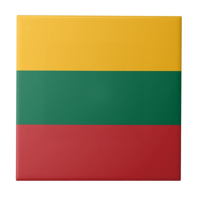 Lithuania flag tile (Front)