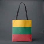 Lithuania Flag Tote Bag<br><div class="desc">Patriotic flag of Lithuania.</div>
