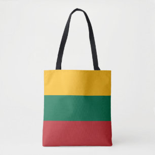 Lithuania Flag Tote Bag