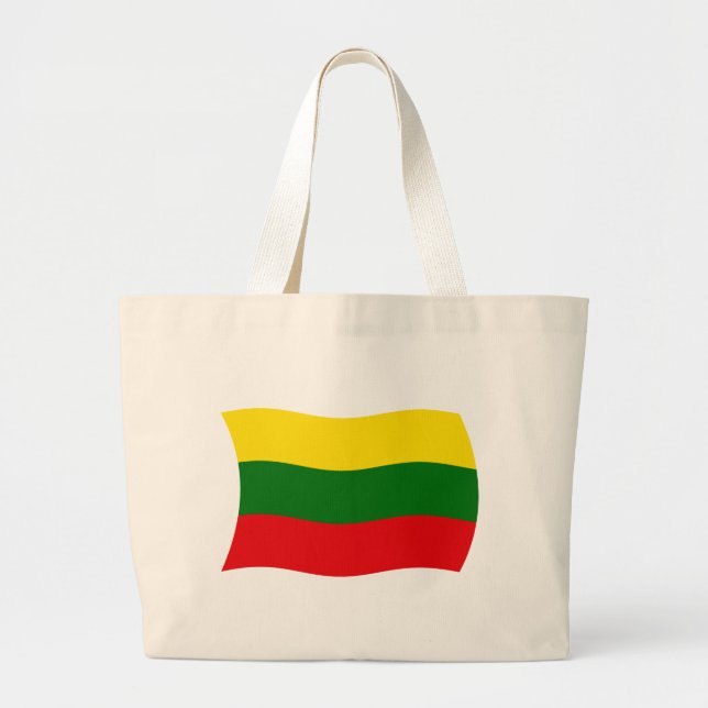 Lithuania Flag Tote Bag (Front)