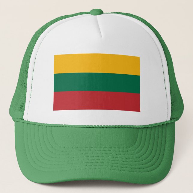 Lithuania Flag Trucker Hat (Front)