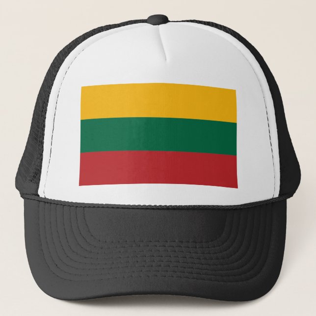 Lithuania Flag Trucker Hat (Front)