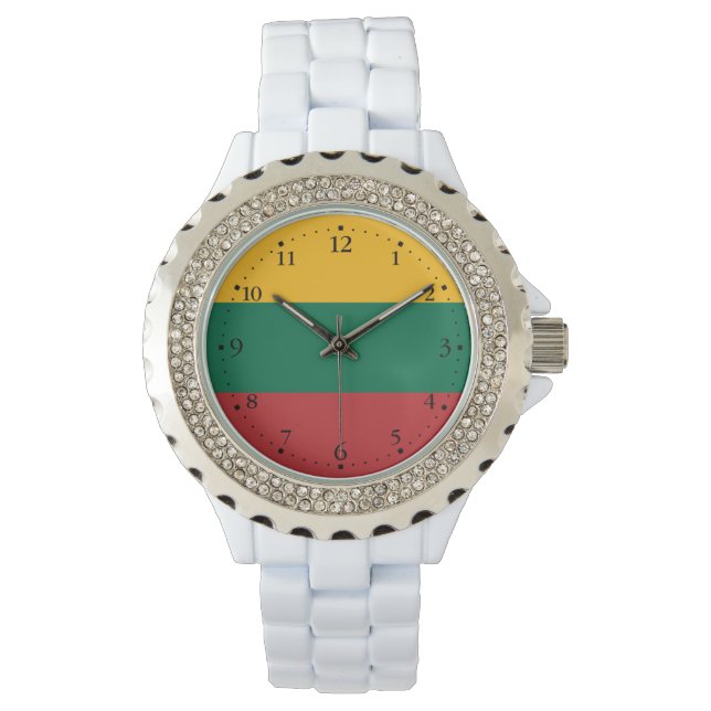 Lithuania Flag Watch (Front)