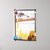 lithuania - For an adventure travel poster