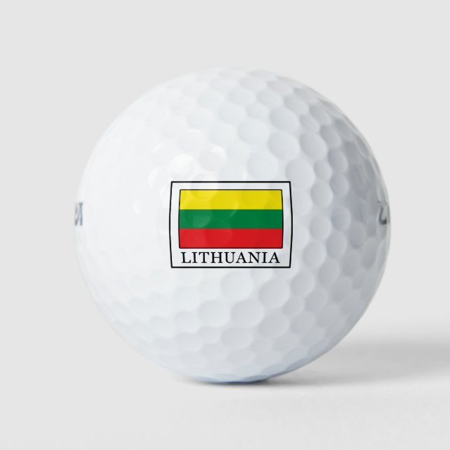 Lithuania Golf Balls (Front)