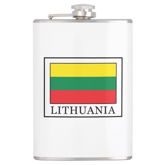 Lithuania Hip Flask (Front)
