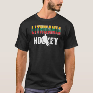 Lithuania Ice Hockey Fans Lithuanian Hockey Team T-Shirt