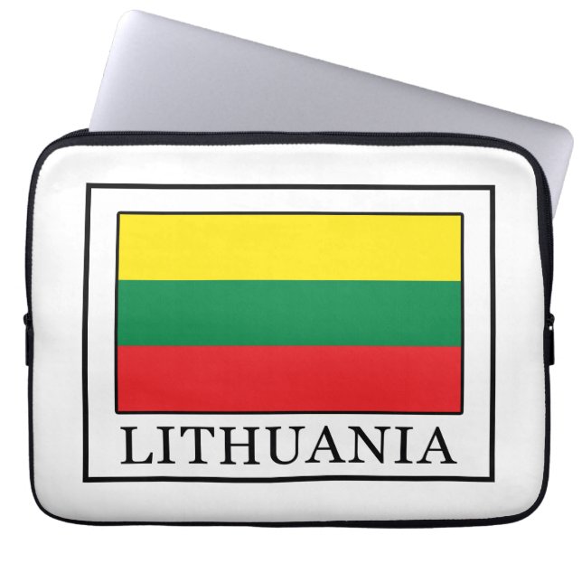Lithuania Laptop Sleeve (Front)