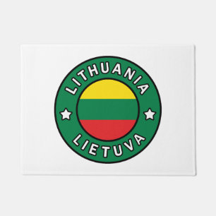 Lithuania Lietuva Doormat