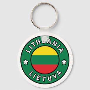 Lithuania Lietuva Key Ring