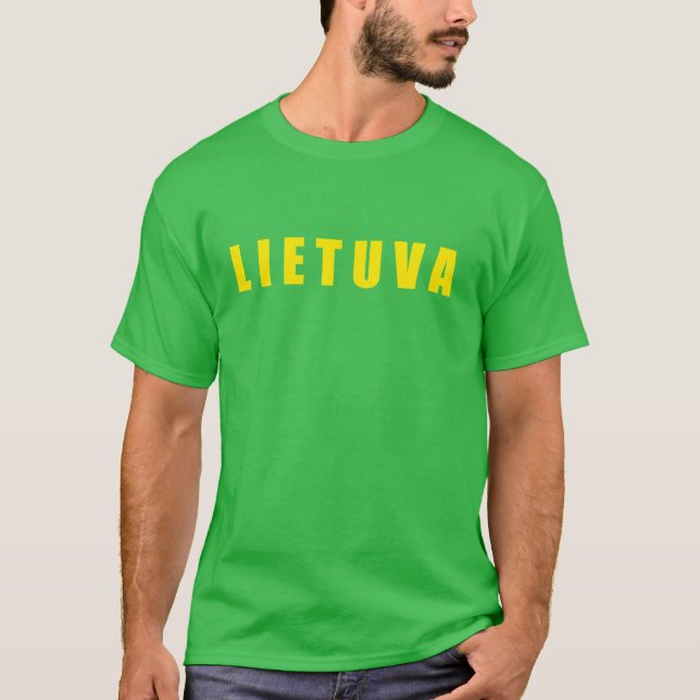 Lithuania Lietuva T-Shirt (Front)