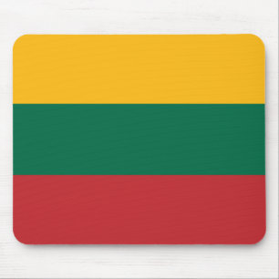 Lithuania (Lithuanian) Flag Mouse Pad
